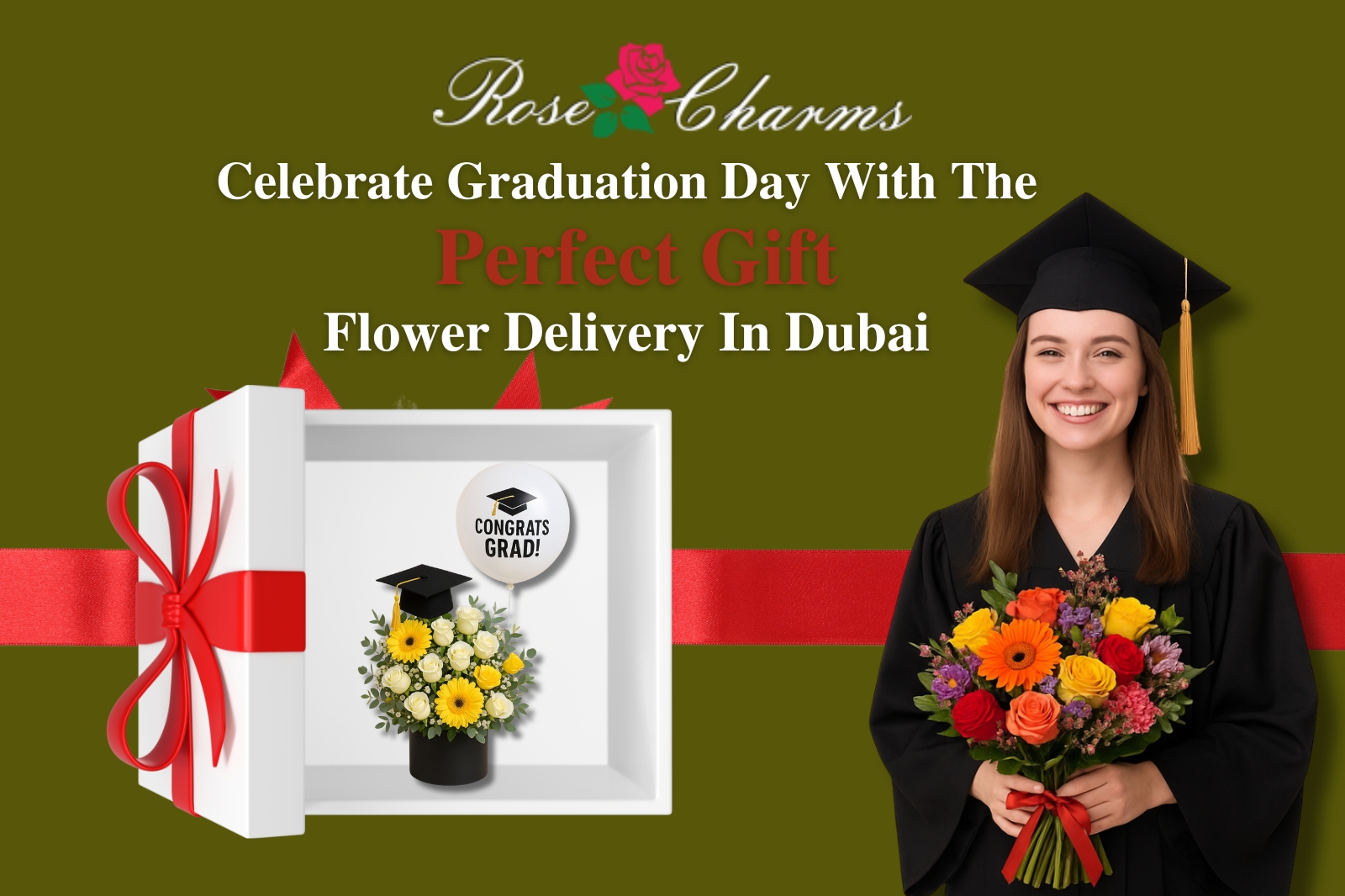 Celebrate Graduation Day with the Perfect Gift: Flower Delivery in Dubai