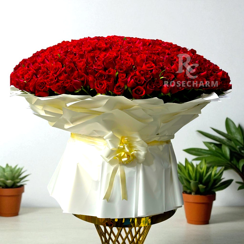 500 Red Roses Bouquet