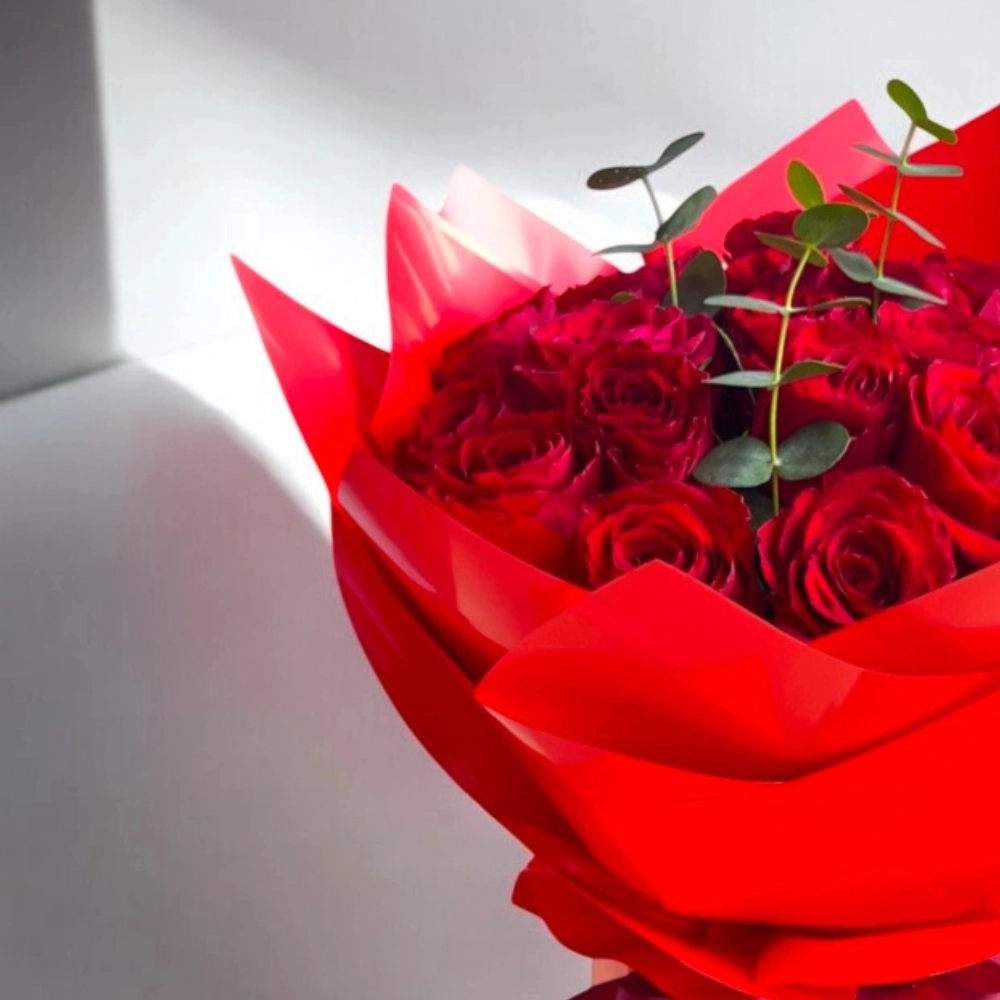 21 Red Roses Bouquet in a nice wrapping