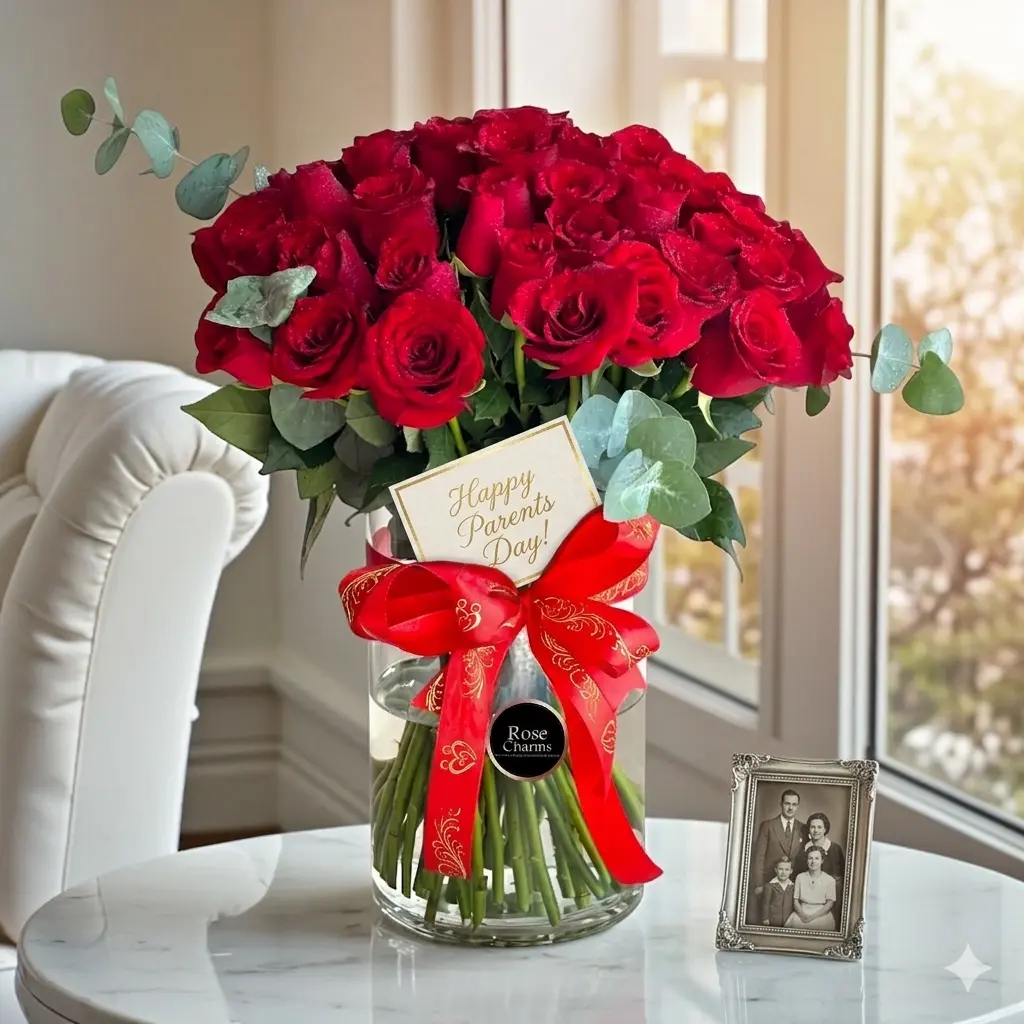 51-red-roses-in-glass-vase-for-parents-day-2