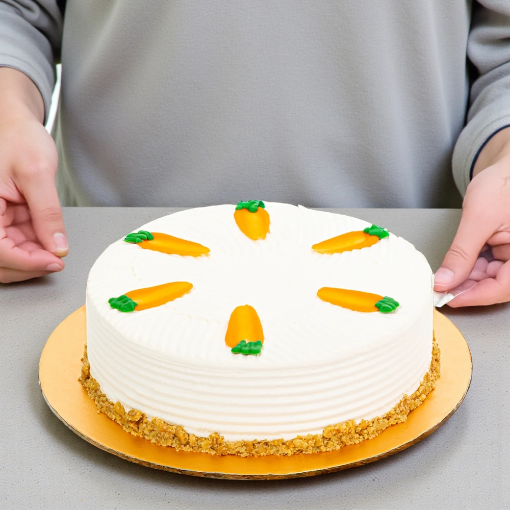 Carrot Design Cake