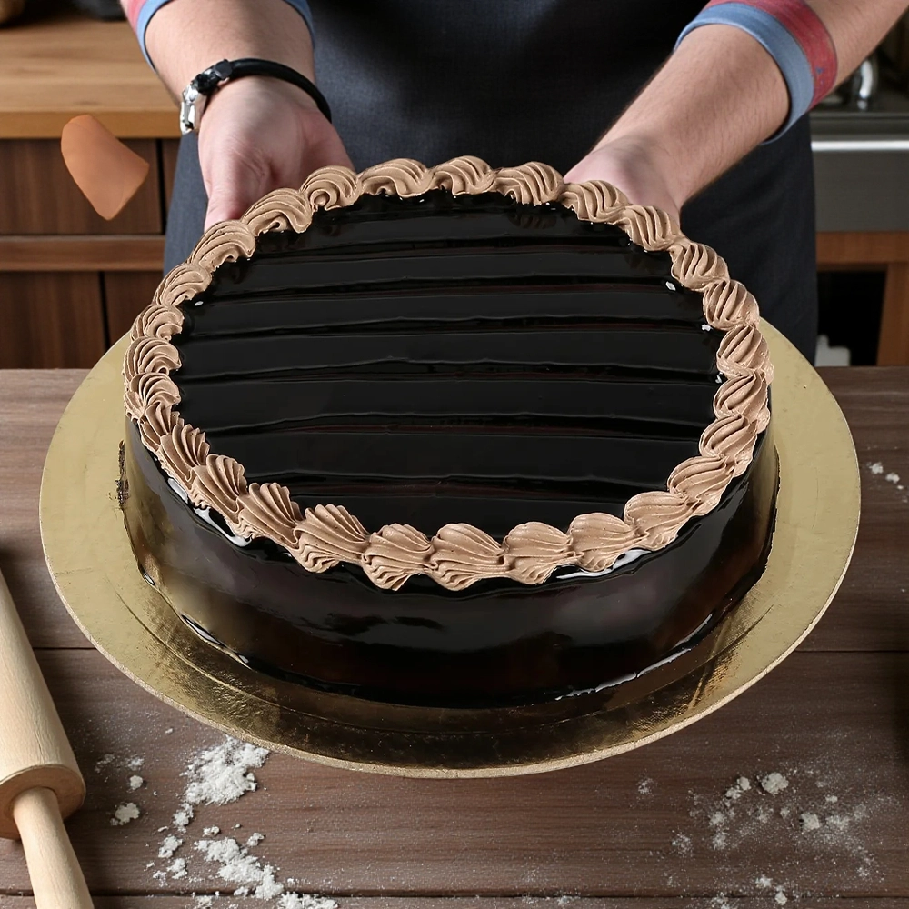 Chocolate Truffle Cream Cake