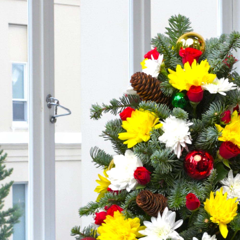 Christmas Flower Tree