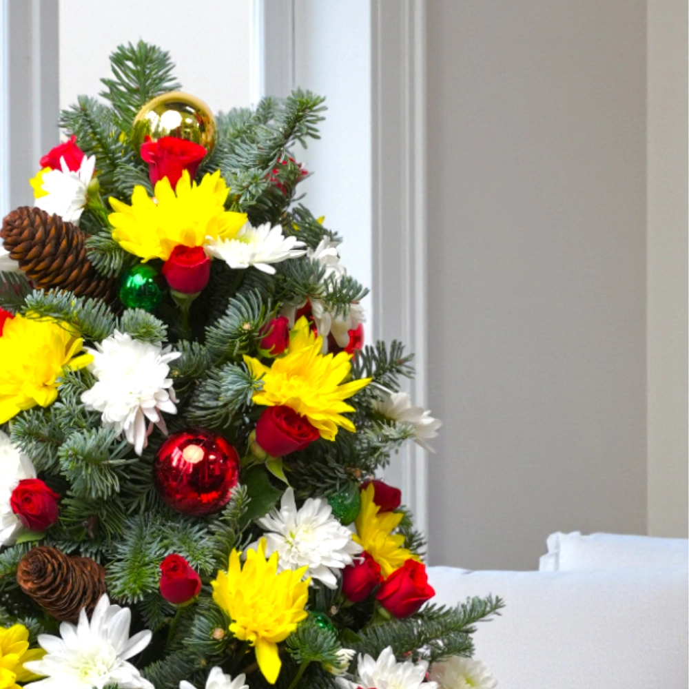 Christmas Flower Tree