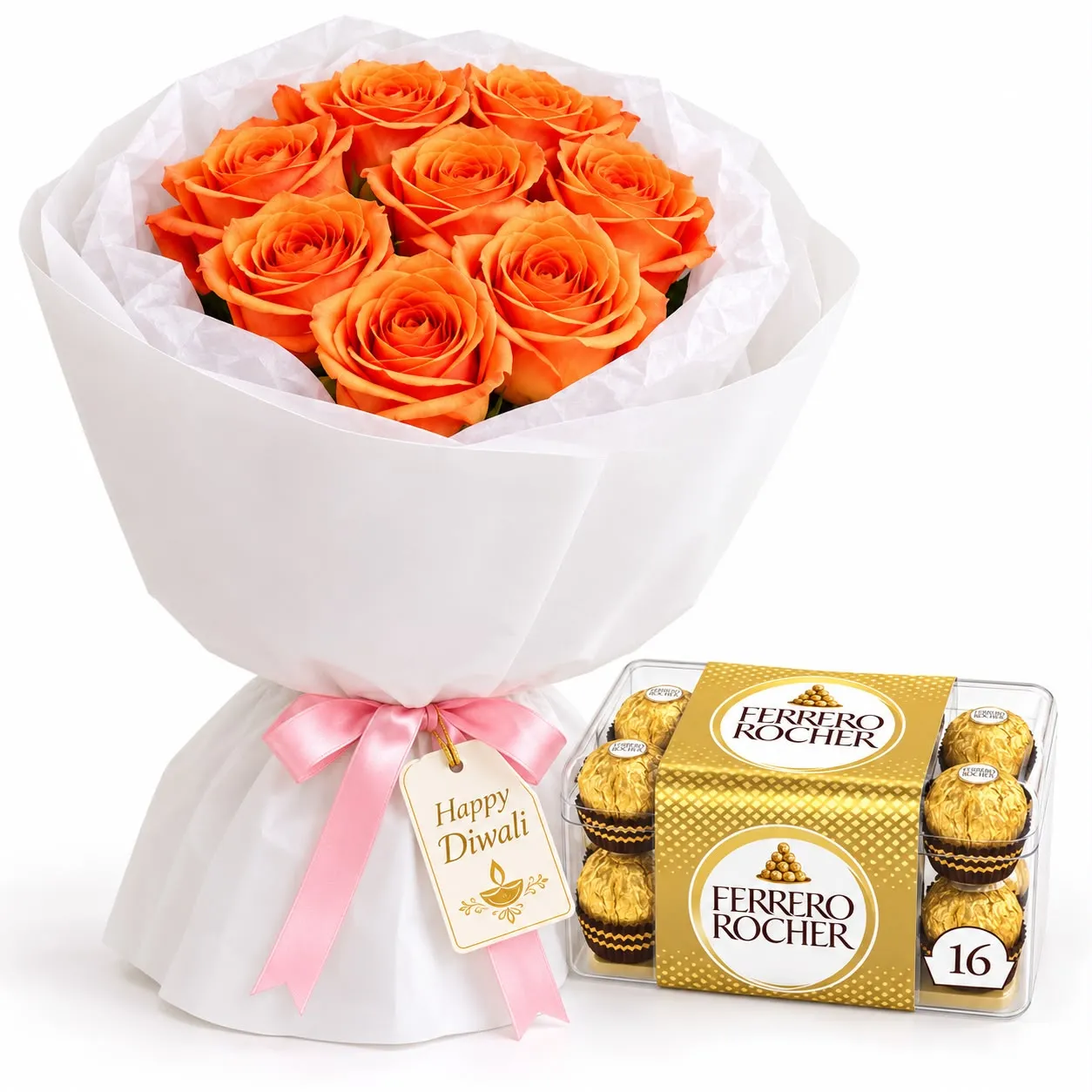 Diwali-Orange-Roses-Chocolate-Combo-2