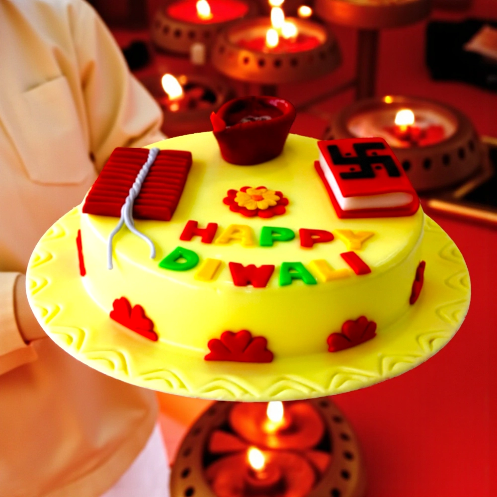 2 Kg Iconic Diwali cake