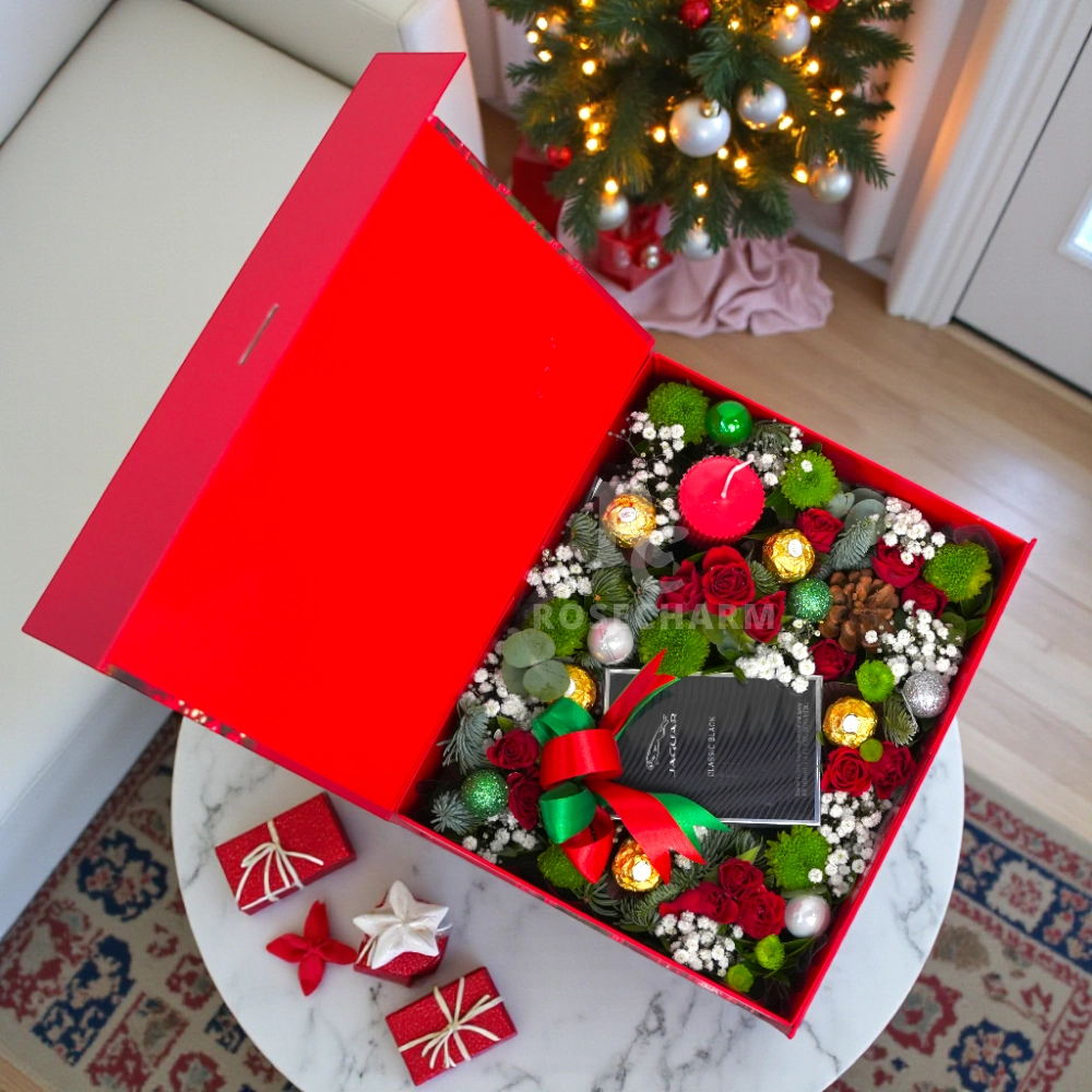 Christmas Chocolate and Perfume Hamper