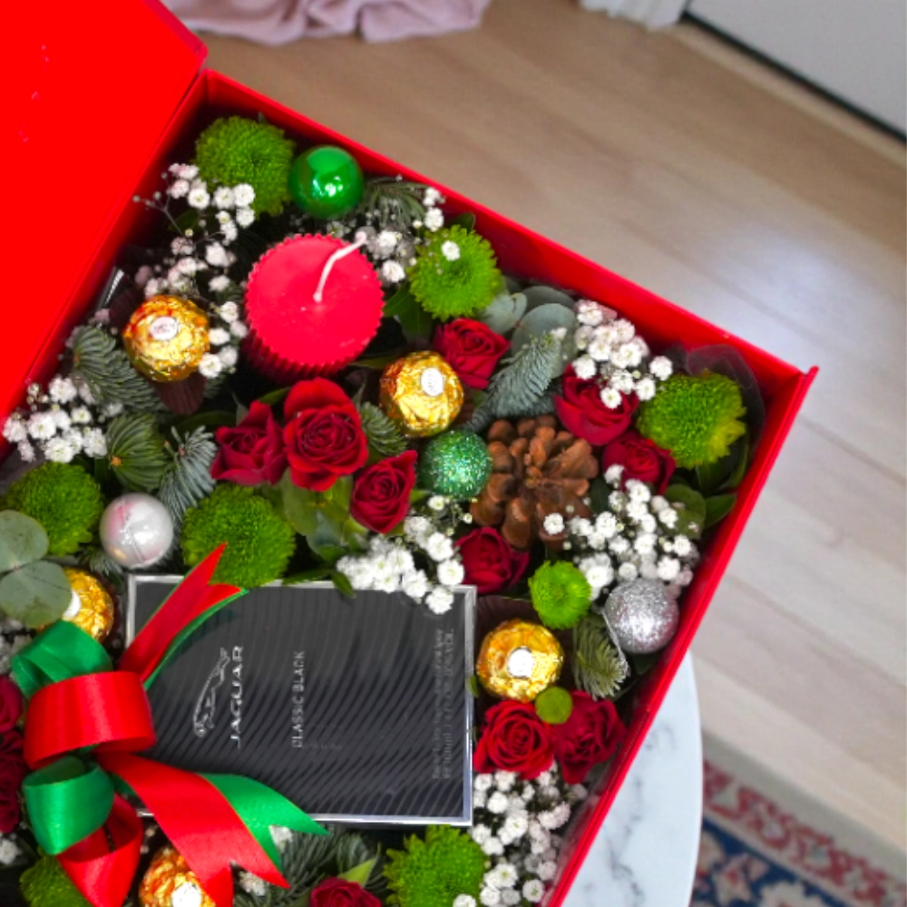 Christmas Chocolate and Perfume Hamper