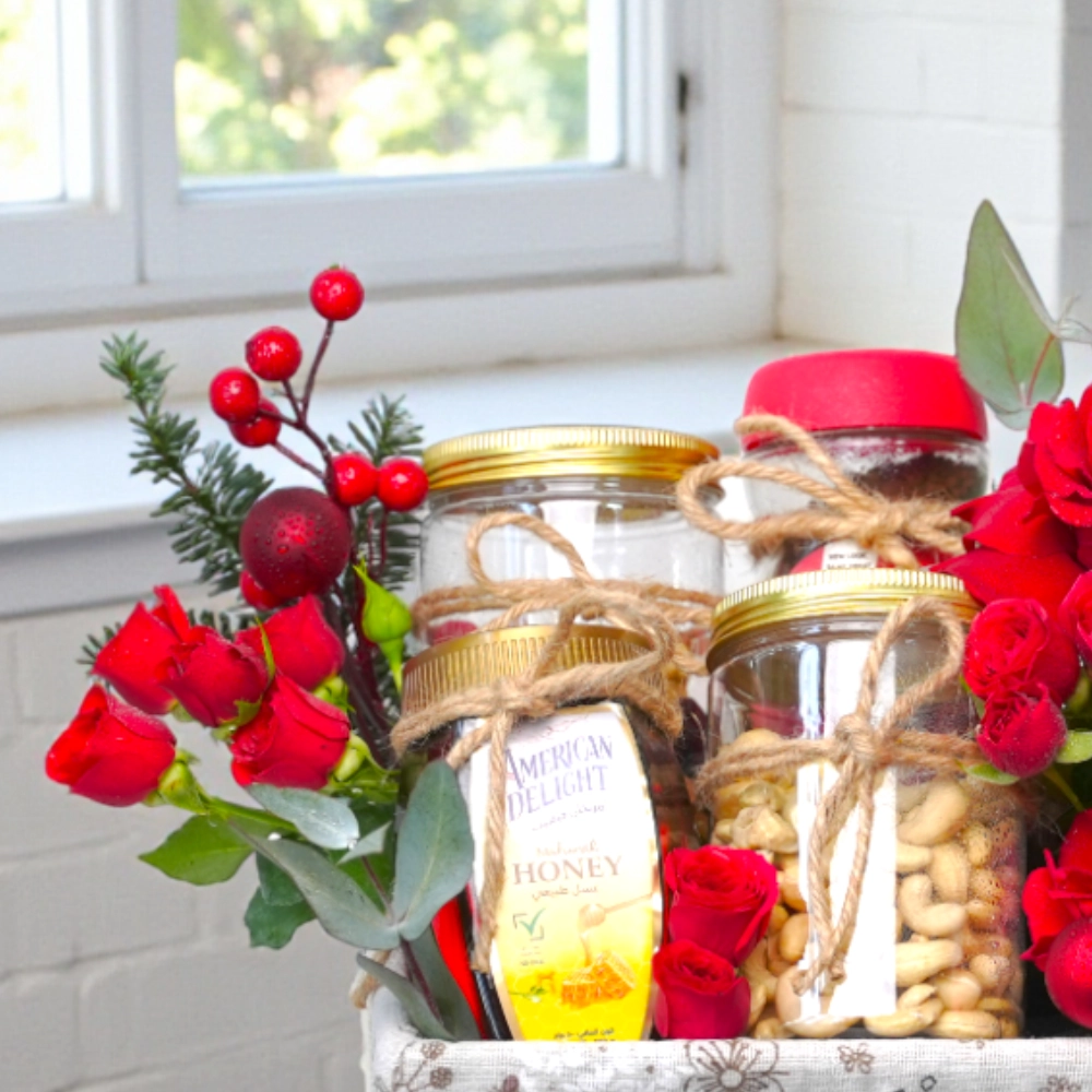Christmas Coffee and Nuts Hamper