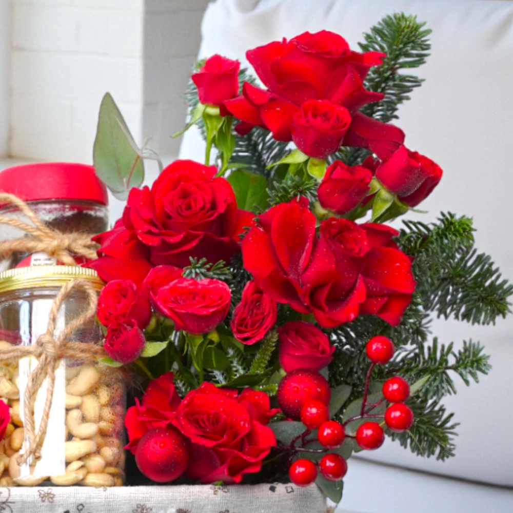 Christmas Coffee and Nuts Hamper