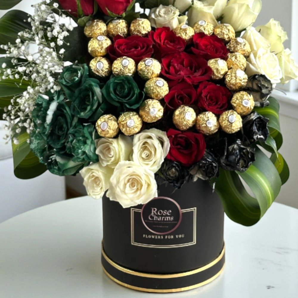 UAE National Day flower arrangement