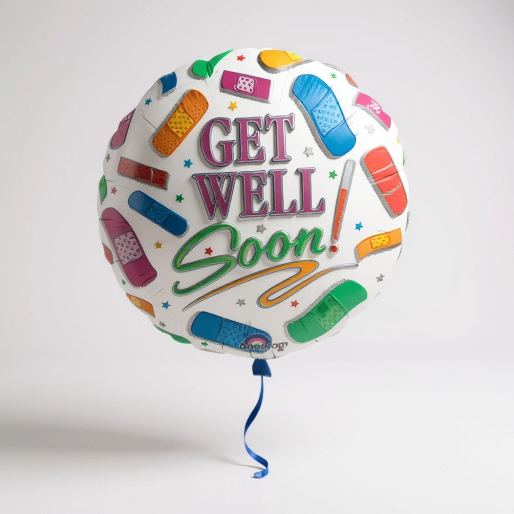 get well soon balloon
